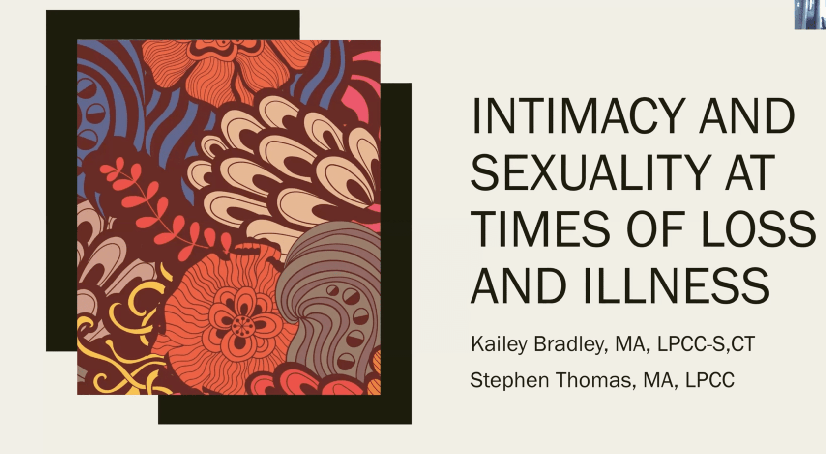 Sexuality and Illness Lecture